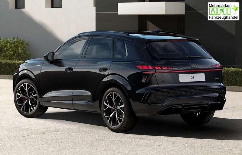 Neu Audi Q3 S-Line 265 PS (194 kW) 2025 Mythosschwarz metallic SUV