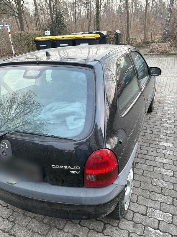 Gebraucht Opel Corsa 75 PS (55 kW) 2001 Schwarz Kleinwagen