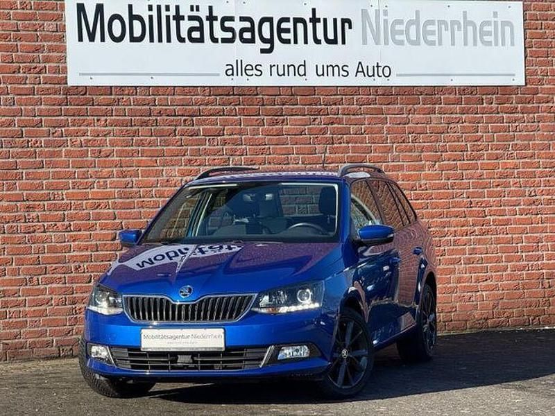 Gebraucht Skoda Fabia Style 110 PS (80 kW) 2017 Blau Kombi