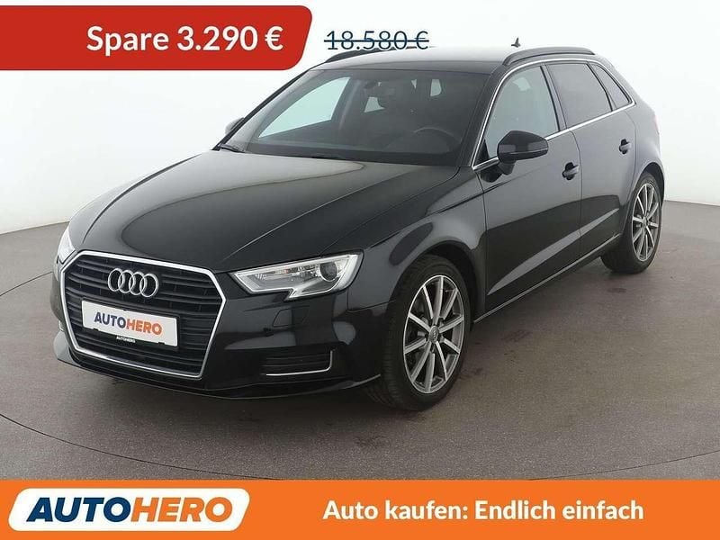 Schwarz Gebraucht 2018 Audi A3 Design Limousine | 15.290 € (Superpreis) - Bild 1/3