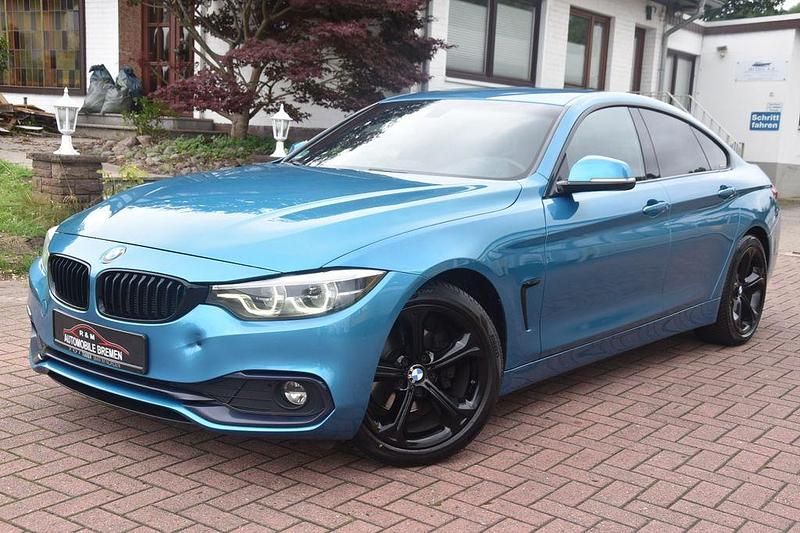 Blau Gebraucht 2017 BMW 420 Sport Line Coupé | 16.499 € (Fairer Preis) - Bild 1/4
