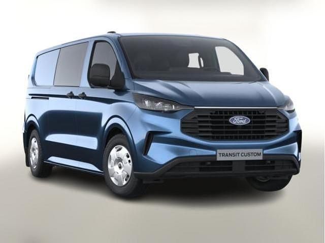 Chrome blue metallic Neu 2025 Ford Transit Custom Trend Van / Kleinbus | 41.410 € (Superpreis) - Bild 1/1