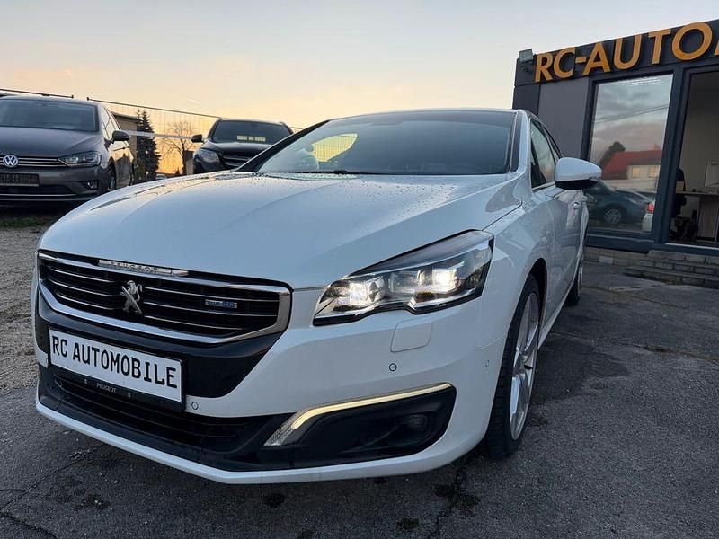Weiß Gebraucht 2014 Peugeot 508 Allure Limousine | 10.500 € - Bild 1/4