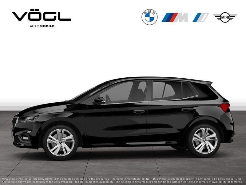 Gebraucht Skoda Fabia Selection 95 PS (69 kW) 2023 Schwarzmagic perleffekt Kleinwagen