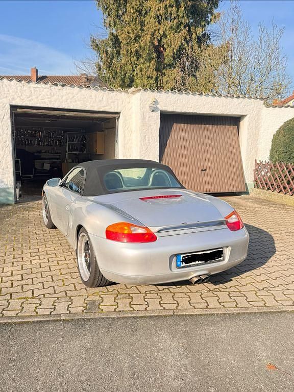Gebraucht Porsche Boxster 204 PS (150 kW) 1999 Silber Cabrio
