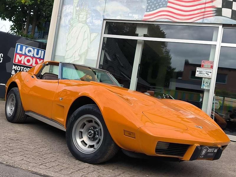 Gebraucht Corvette C3 179 PS (131 kW) 1977 Orange Coupé