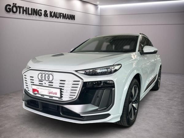 Weiß (gletscherweiß metallic) Gebraucht 2024 Audi Q6 e-tron Comfort SUV | 66.990 € (Guter Preis) - Bild 1/4