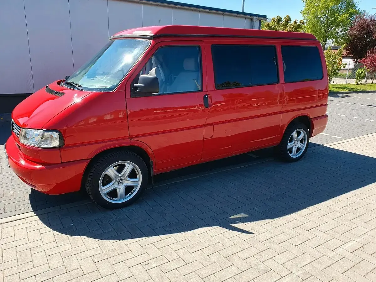 Usata VW T4 150 CV (110 kW) 2000 Rosso Furgone