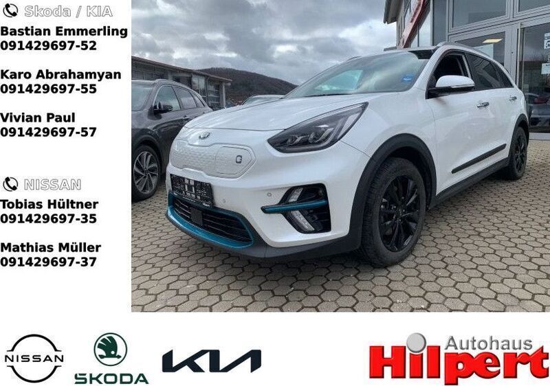(swp) snow white pearl Gebraucht 2020 Kia e-Niro Spirit SUV | 21.940 € (Fairer Preis) - Bild 1/4