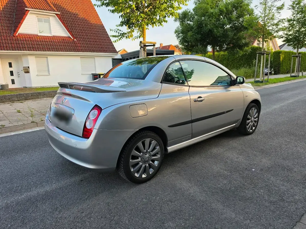 Gebraucht Nissan Micra C+C Premium Edition 110 PS (80 kW) 2006 Silber Cabrio