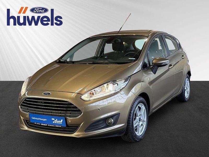 Gebraucht Ford Fiesta Titanium 101 PS (74 kW) 2014 Braun Kleinwagen