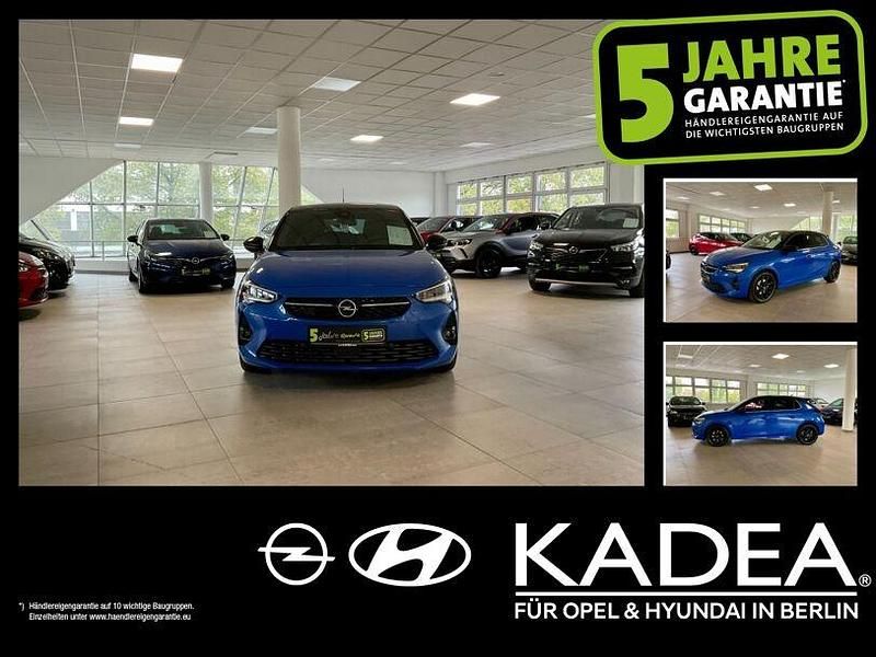 Perl blau/voltaik blau (metallic) Gebraucht 2022 Opel Corsa Ultimate Kleinwagen | 18.990 € (Fairer Preis) - Bild 1/4
