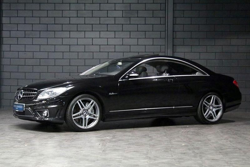 Obsidianschwarz metalliclack Gebraucht 2007 Mercedes CL63 AMG Exclusive Coupé | 37.500 € (Teuer) - Bild 1/4