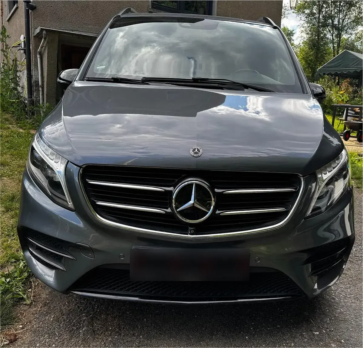 Gebraucht Mercedes V250 Avantgarde 190 PS (139 kW) 2019 Grau Van / Kleinbus