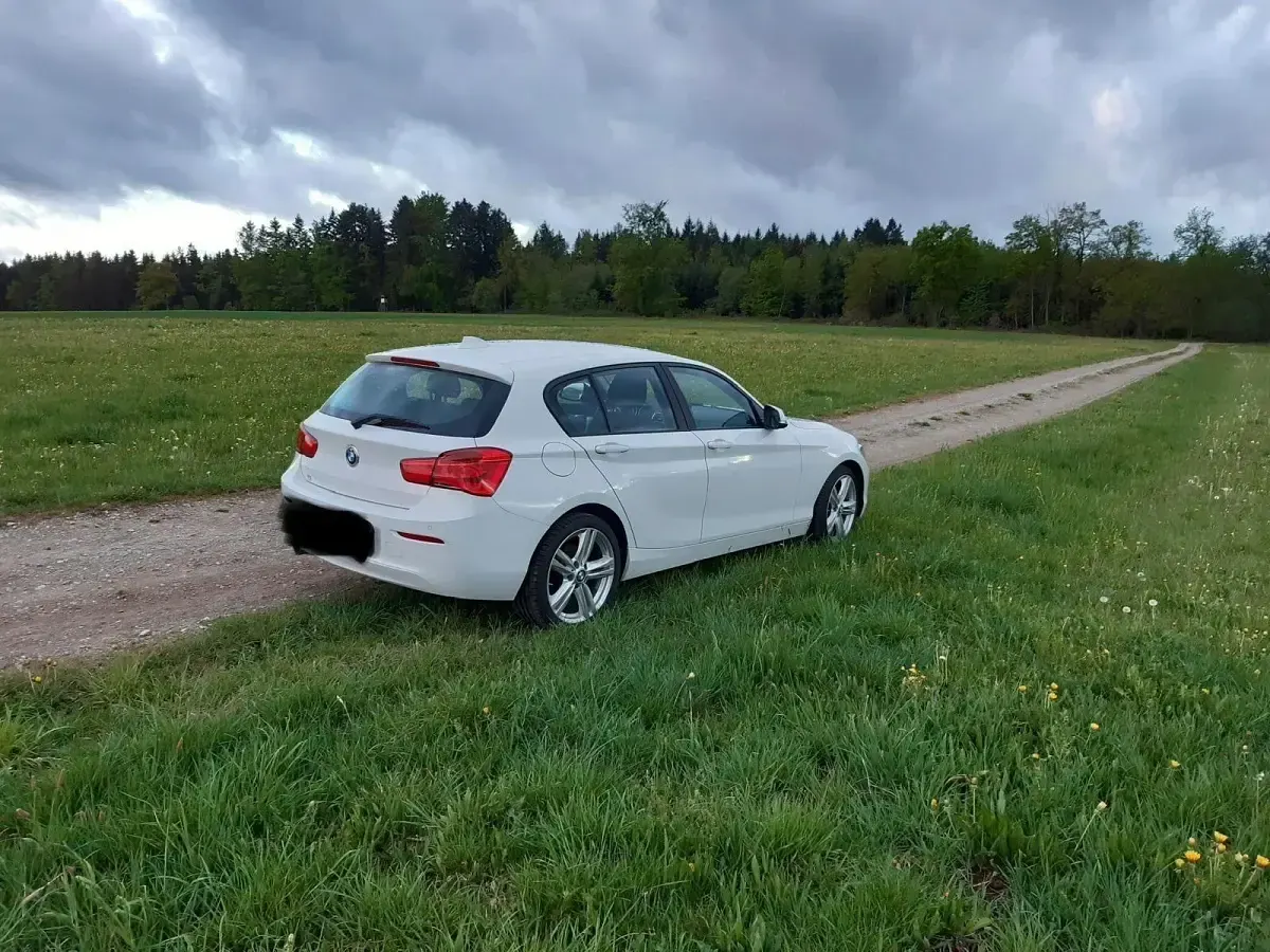 Gebraucht BMW 116 116 PS (85 kW) 2016 Weiß Kleinwagen