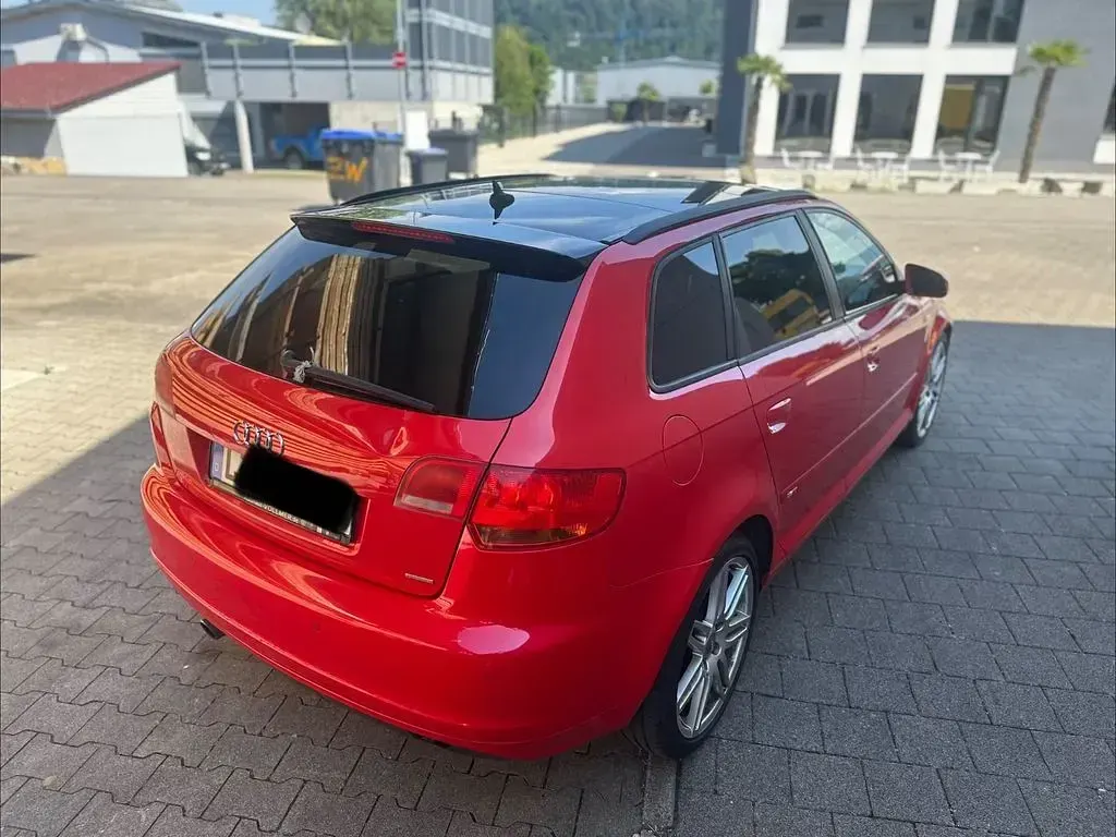 Gebraucht Audi A3 S-Line 170 PS (125 kW) 2007 Rot Kleinwagen