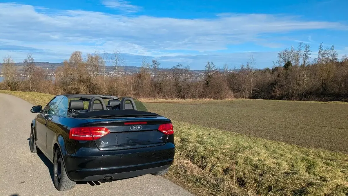 Gebraucht Audi A3 Cabriolet 160 PS (117 kW) 2009 Schwarz Cabrio