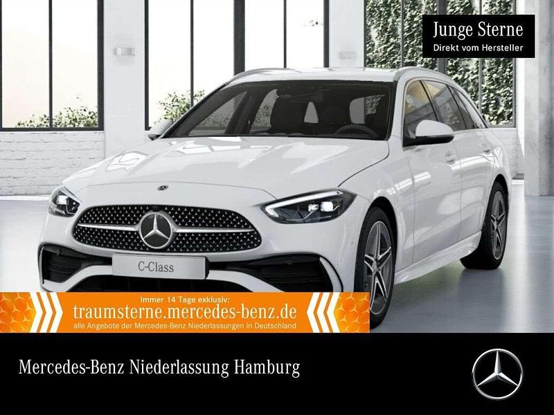 Polarweiß Gebraucht 2024 Mercedes C300 AMG Kombi | 45.890 € (Fairer Preis) - Bild 1/3