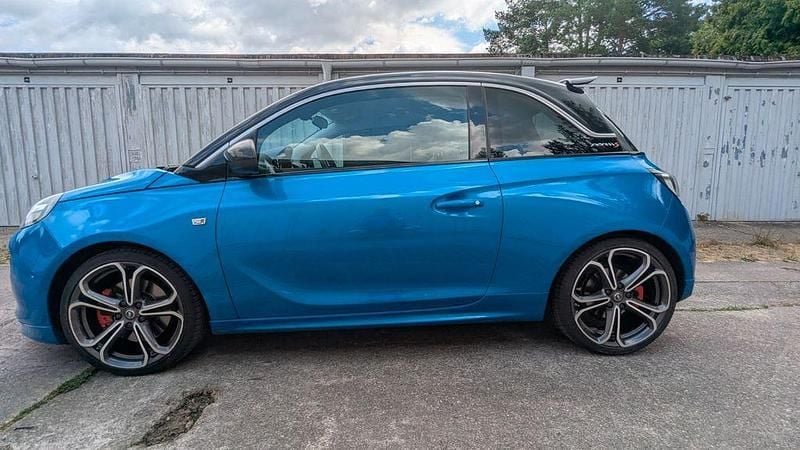 Blau Gebraucht 2016 Opel Adam S Kleinwagen | 12.400 € (Fairer Preis) - Bild 1/4