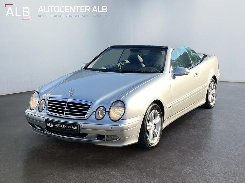 Gebraucht Mercedes CLK200 163 PS (119 kW) 2002 Silber Cabrio