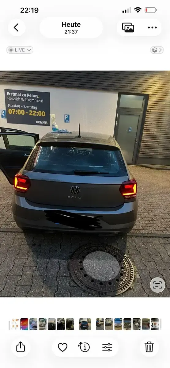 Gebraucht VW Polo 95 PS (69 kW) 2021 Grau Kleinwagen