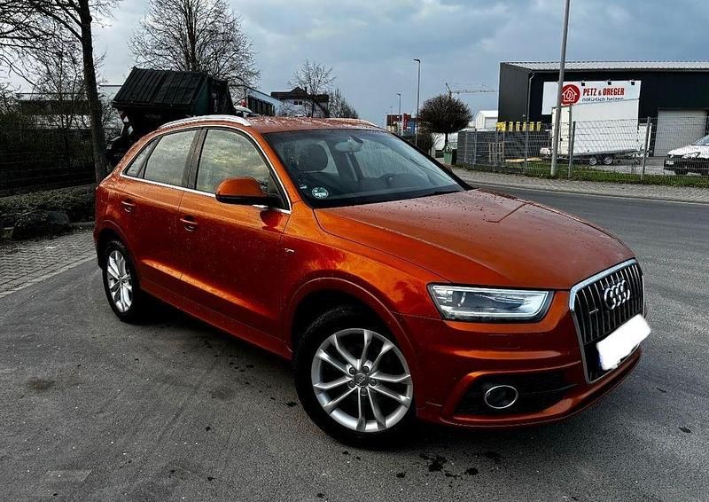 Gebraucht Audi Q3 S-Line 170 PS (125 kW) 2014 Orange SUV