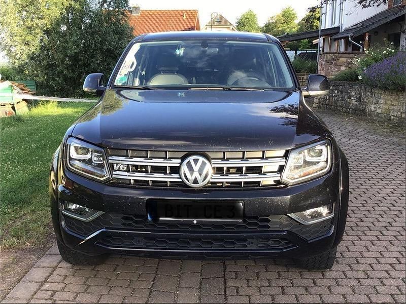 Schwarz Gebraucht 2017 VW Amarok Highline Abholung | 31.500 € (Fairer Preis) - Bild 1/4