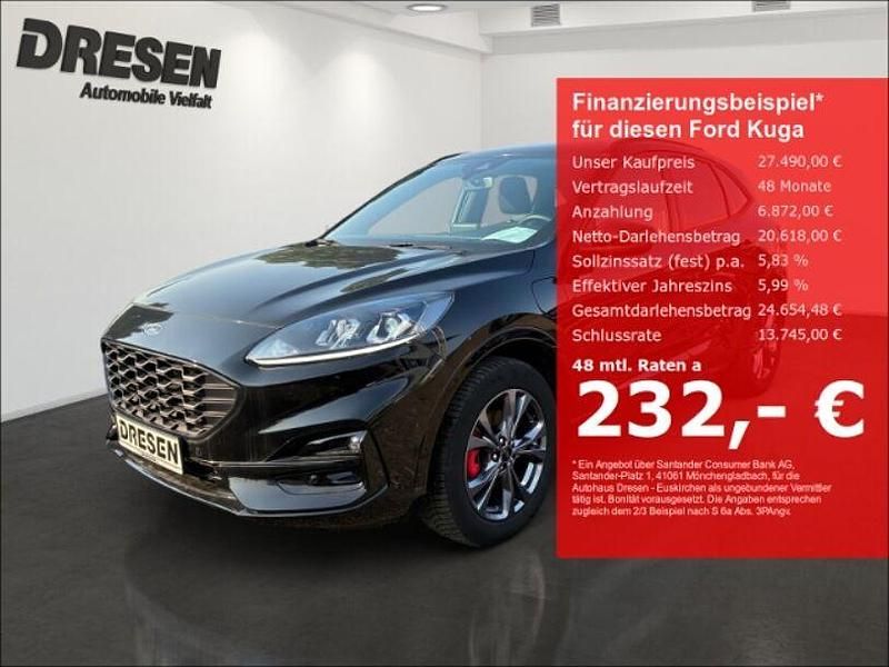 Schwarz Gebraucht 2022 Ford Kuga ST-Line SUV | 27.490 € (Fairer Preis) - Bild 1/4