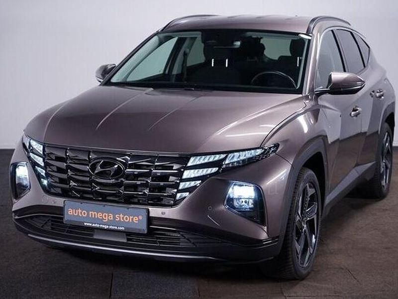Blue metallic Gebraucht 2021 Hyundai Tucson Trend SUV | 25.499 € (Guter Preis) - Bild 1/4