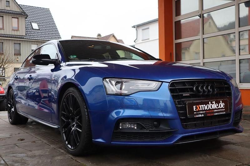 Gebraucht Audi A5 Sportback S-Line 245 PS (180 kW) 2016 Blau Kleinwagen