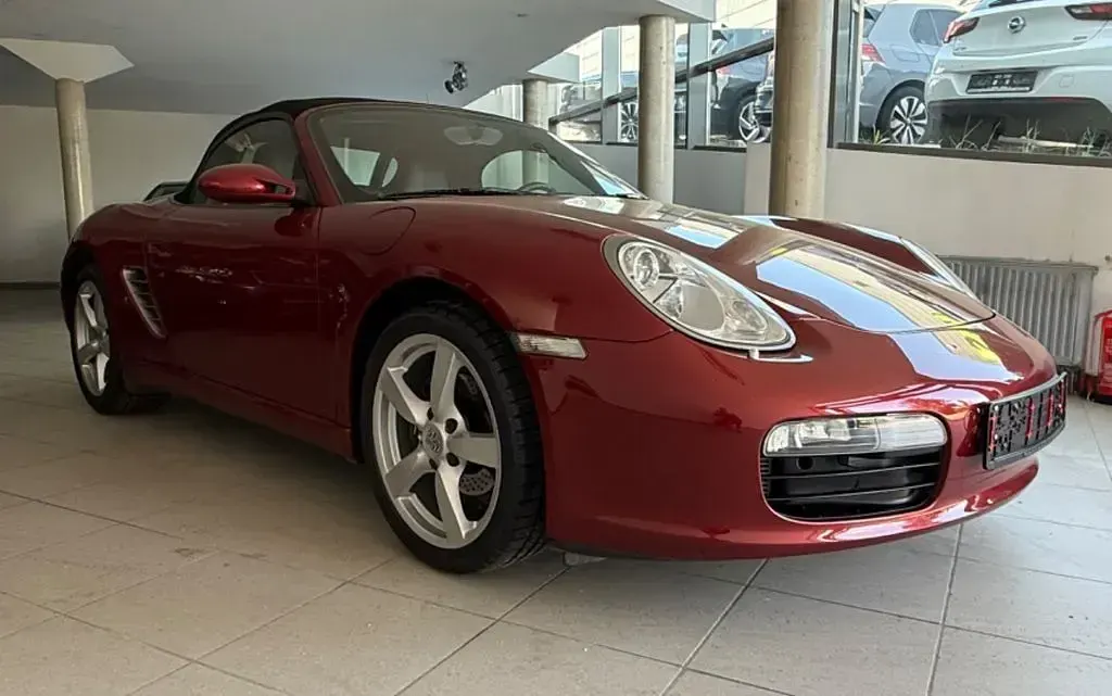 Gebraucht Porsche Boxster 245 PS (180 kW) 2008 Rot Cabrio