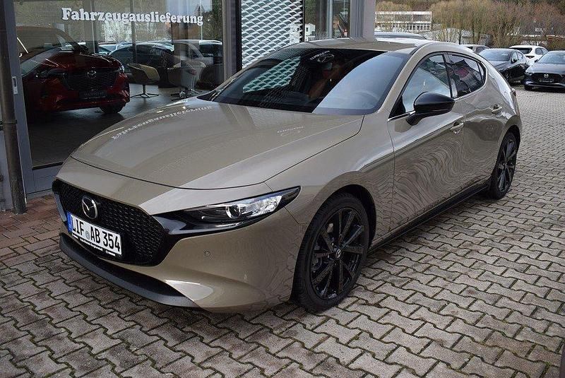 Neu Mazda 3 Nagisa 140 PS (102 kW) 2025 Blau Limousine