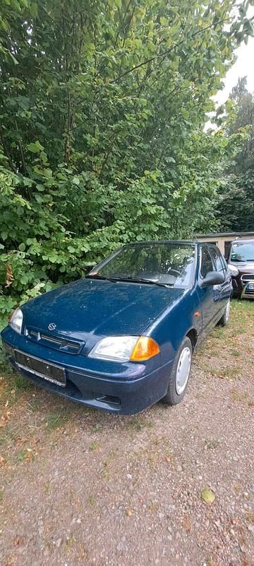 Blau Gebraucht 1997 Suzuki Swift GLX Kleinwagen | 750 € - Bild 1/4