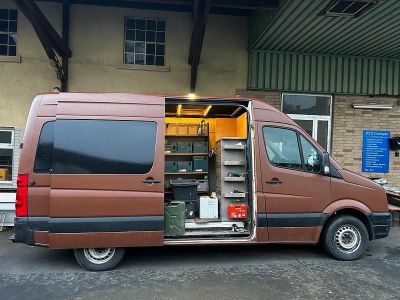 Używany VW Crafter 139 KM (102 kW) 2010 Brązowy Van