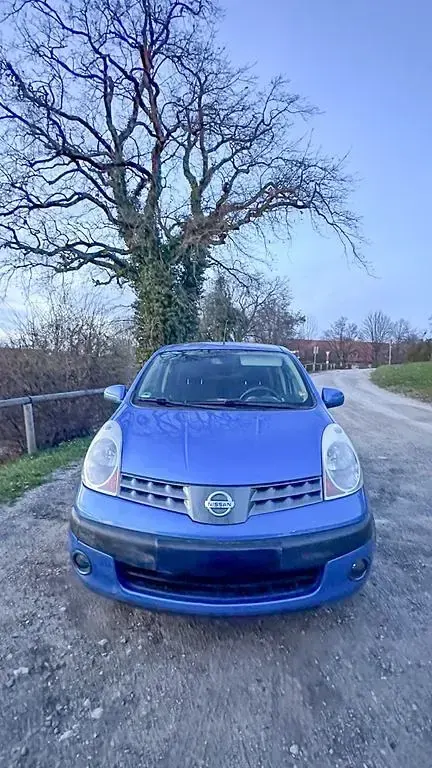 Second-hand Nissan Note Acenta 110 CP (80 kW) 2006 Albastru Hatchback