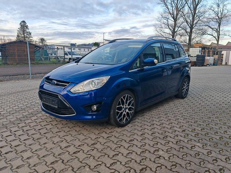 Blau Gebraucht 2014 Ford Grand C-Max Titanium Van / Kleinbus | 6.500 € (Etwas zu teuer) - Bild 1/4