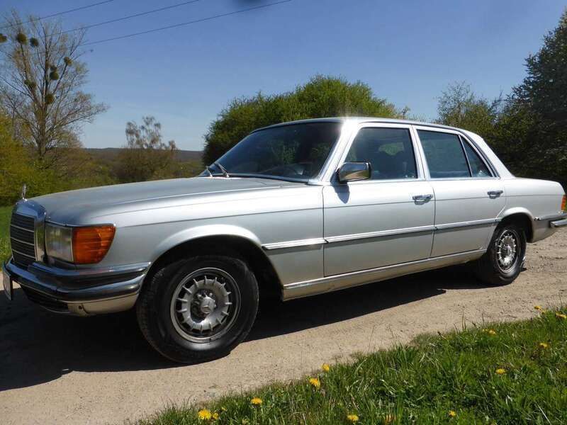 Silber Gebraucht 1974 Mercedes 280 SE Limousine | 11.250 € - Bild 1/4
