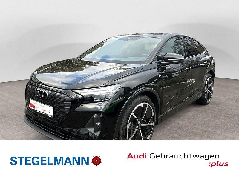 Gebraucht Audi Q4 Sportback e-tron S-Line 150 kW (204 PS) 2023 Mythosschwarz metallic SUV