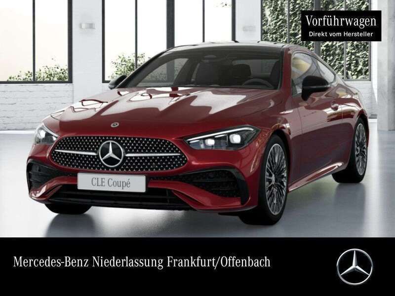 Rot Gebraucht 2025 Mercedes CLE200 AMG Coupé | 60.450 € (Teuer) - Bild 1/4