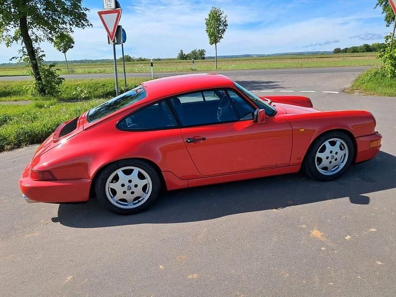 Rot Gebraucht 1989 Porsche 911 Carrera 4 Coupé | 89.964 € - Bild 1/4