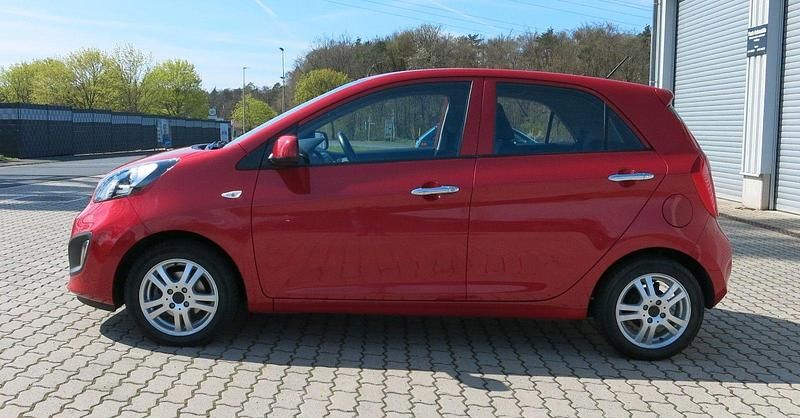 Gebraucht Kia Picanto 69 PS (50 kW) 2014 Rot Kleinwagen