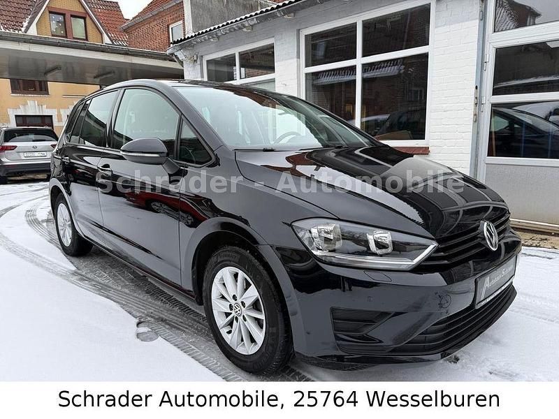 Gebraucht VW Golf Sportsvan Trendline 125 PS (91 kW) 2016 Schwarz Van / Kleinbus