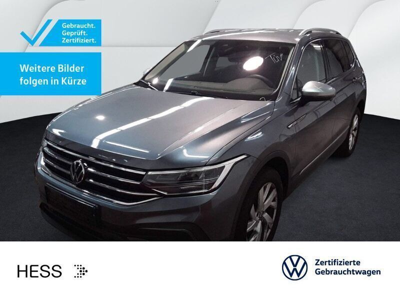 Platinum grey metallic Gebraucht 2024 VW Tiguan Allspace Life SUV | 35.999 € (Superpreis) - Bild 1/3