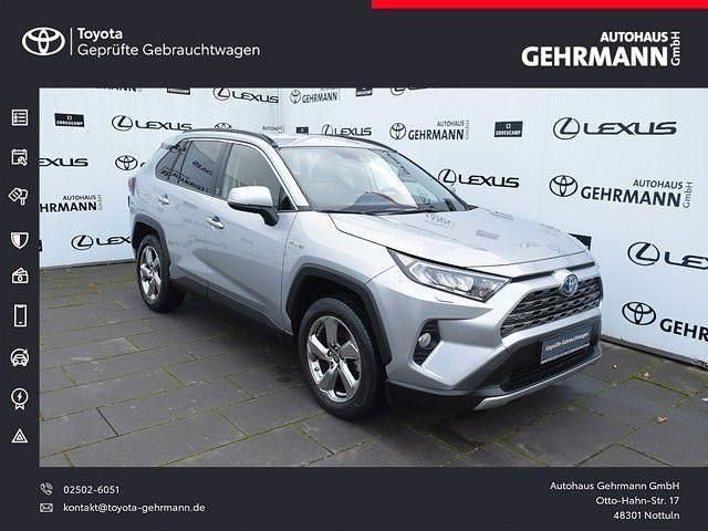Silber Gebraucht 2021 Toyota RAV4 Hybrid Team SUV | 29.990 € (Guter Preis) - Bild 1/4