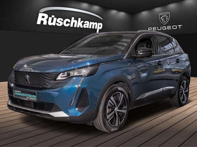 Blau Gebraucht 2023 Peugeot 3008 GT SUV | 26.990 € (Teuer) - Bild 1/4