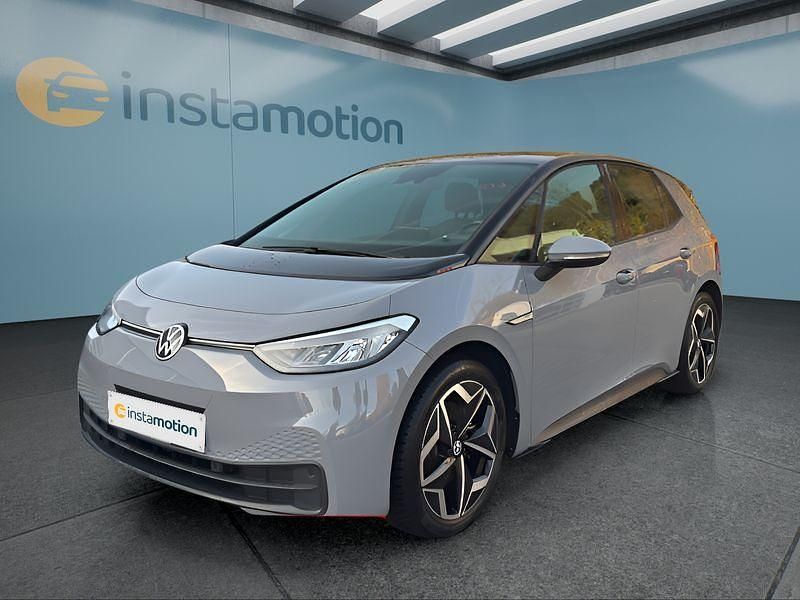 Grau Gebraucht 2021 VW ID.3 Pro Kleinwagen | 20.349 € (Etwas zu teuer) - Bild 1/4