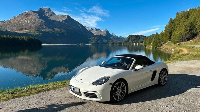 Gebraucht Porsche 718 Boxster 300 PS (220 kW) 2018 Weiß Cabrio
