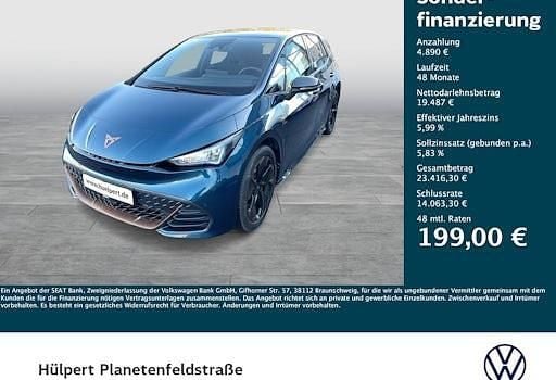 Blau Gebraucht 2022 Cupra Born e-Boost Kleinwagen | 24.377 € (Guter Preis) - Bild 1/4