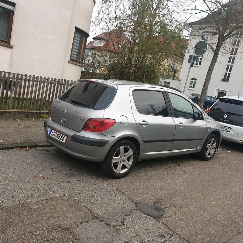 Gebraucht Peugeot 307 109 PS (80 kW) 2003 Grau Kleinwagen