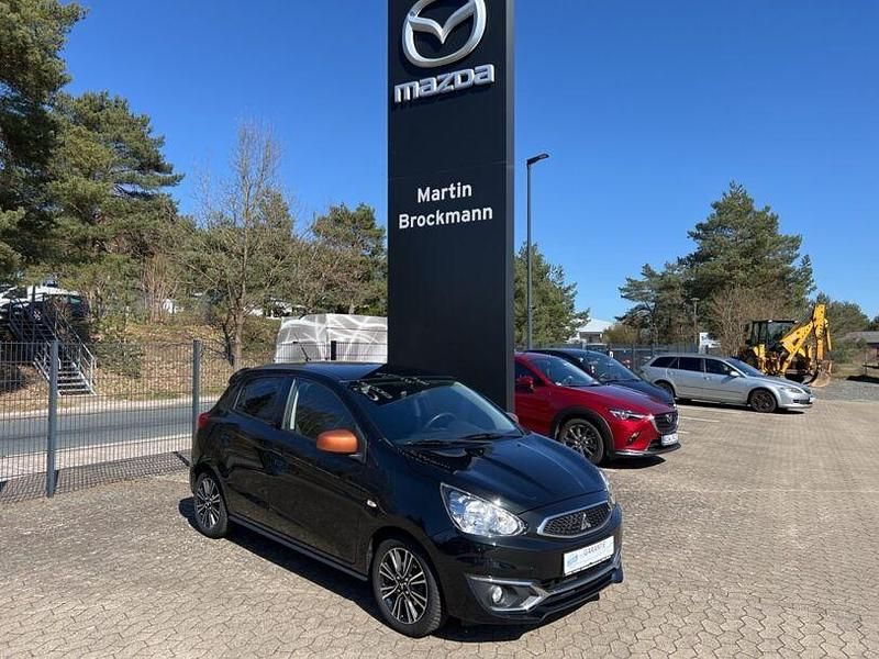 Second-hand Mitsubishi Space Star Edition+ 80 CP (58 kW) 2018 Negru Hatchback